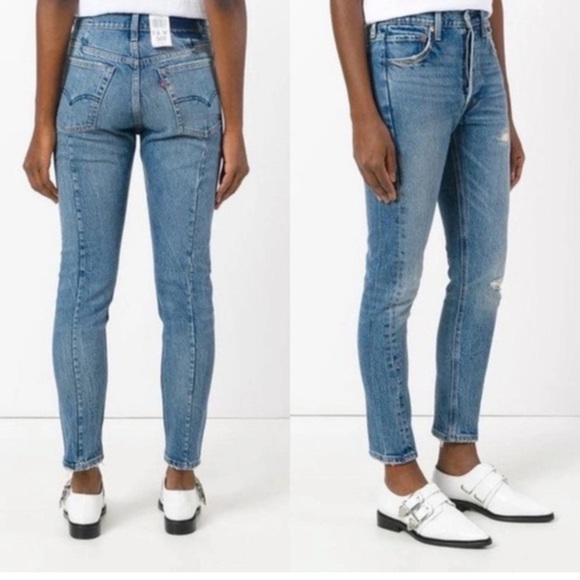 Levi’s 501 Vintage Altered Skinny Filiforme Size 32 - Picture 10 of 10